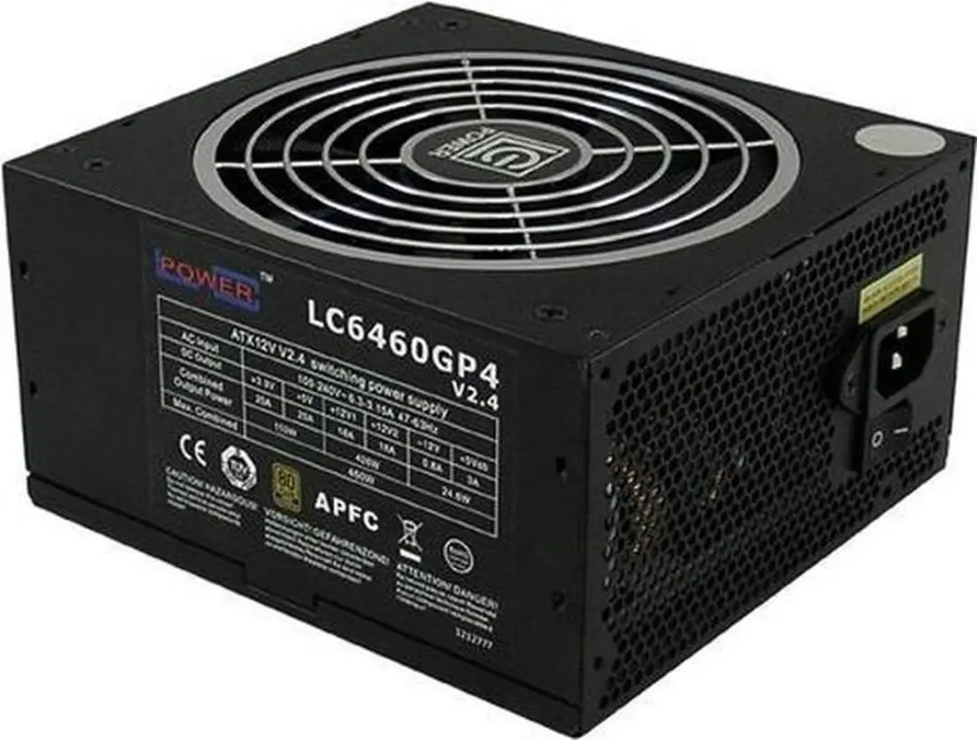 LC Power LC6460GP4 V2.4 Voeding - 460W - ATX