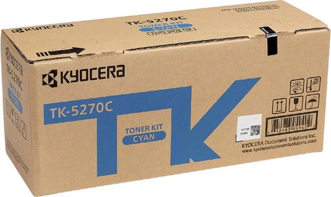 Kyocera TK-5270C Tonercartridge Cyaan - 6000 Pagina's