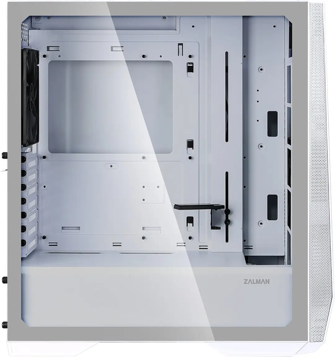 Zalman Z9 Iceberg ATX Mid Tower PC Behuizing - 2 Ventilatoren - Wit
