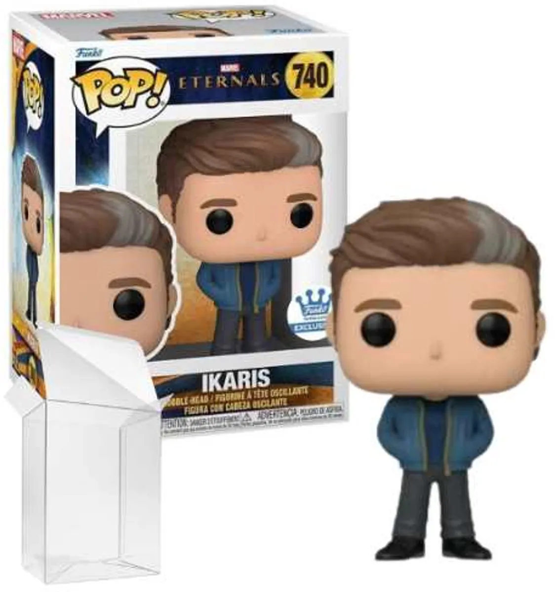 Funko Marvel POP! Ikaris Casual Exclusive Verzamelfiguur - 9cm - Multicolours