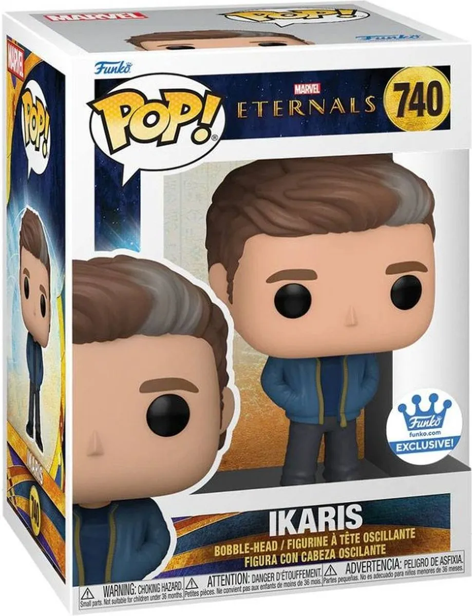 Funko Marvel POP! Ikaris Casual Exclusive Verzamelfiguur - 9cm - Multicolours