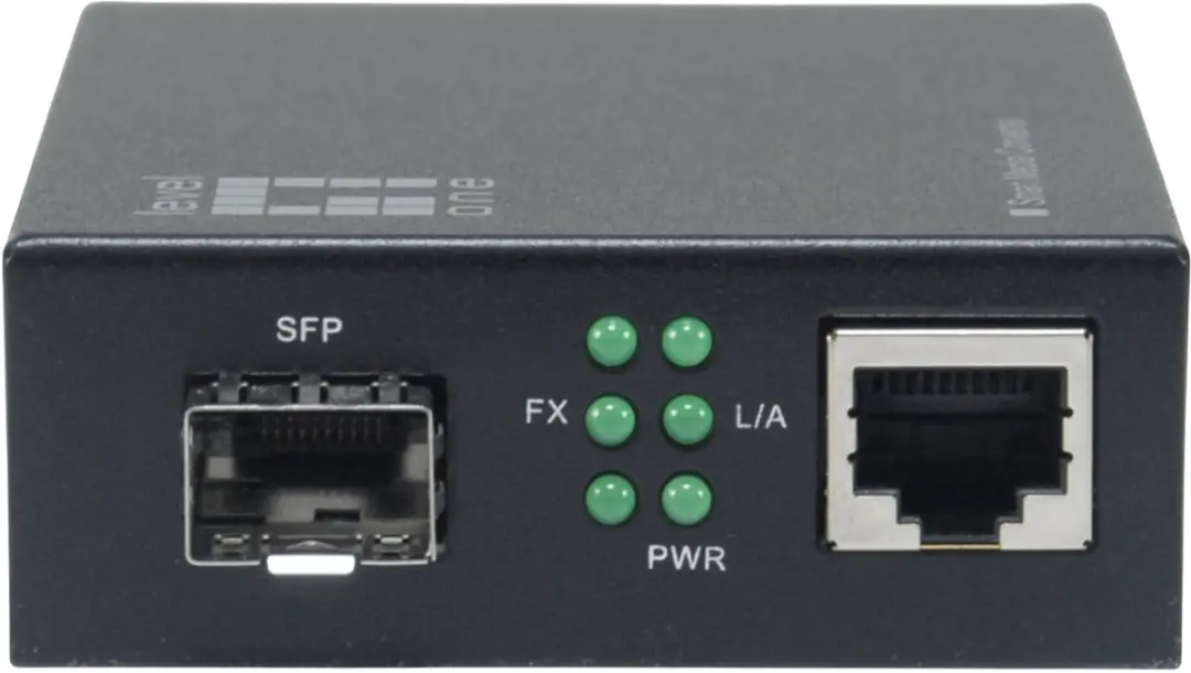 LevelOne GVM-2000 Netwerk Media Converter 1000Mbit
