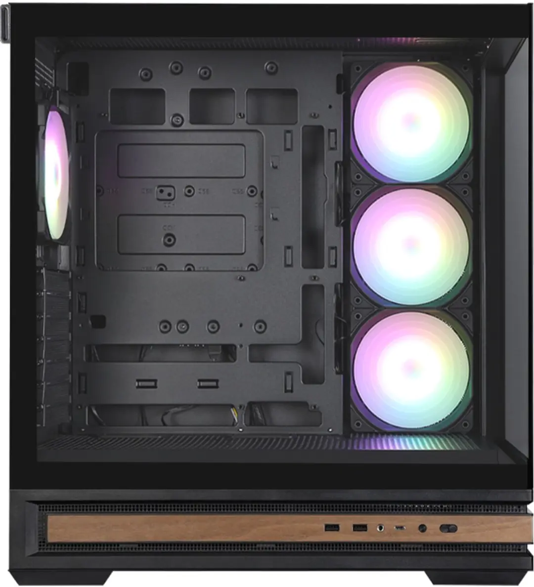 Zalman P40 NAMU Mid-tower Behuizing - 4 Ventilatoren - USB-C