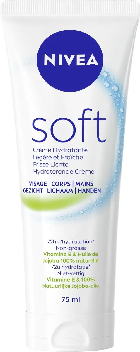 NIVEA Soft Bodycrème 450ml - 6 Stuks - afbeelding 6 van 6