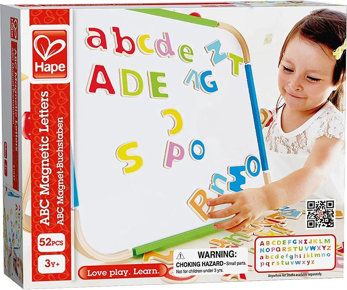 Hape ABC Magnetische Letters Multicolor - 52 Stuks