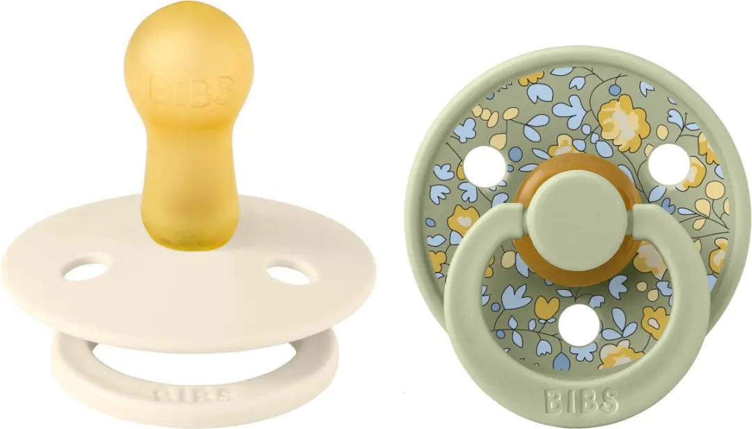 BIBS x Liberty 2 PACK Colour Eloise - Sage Mix