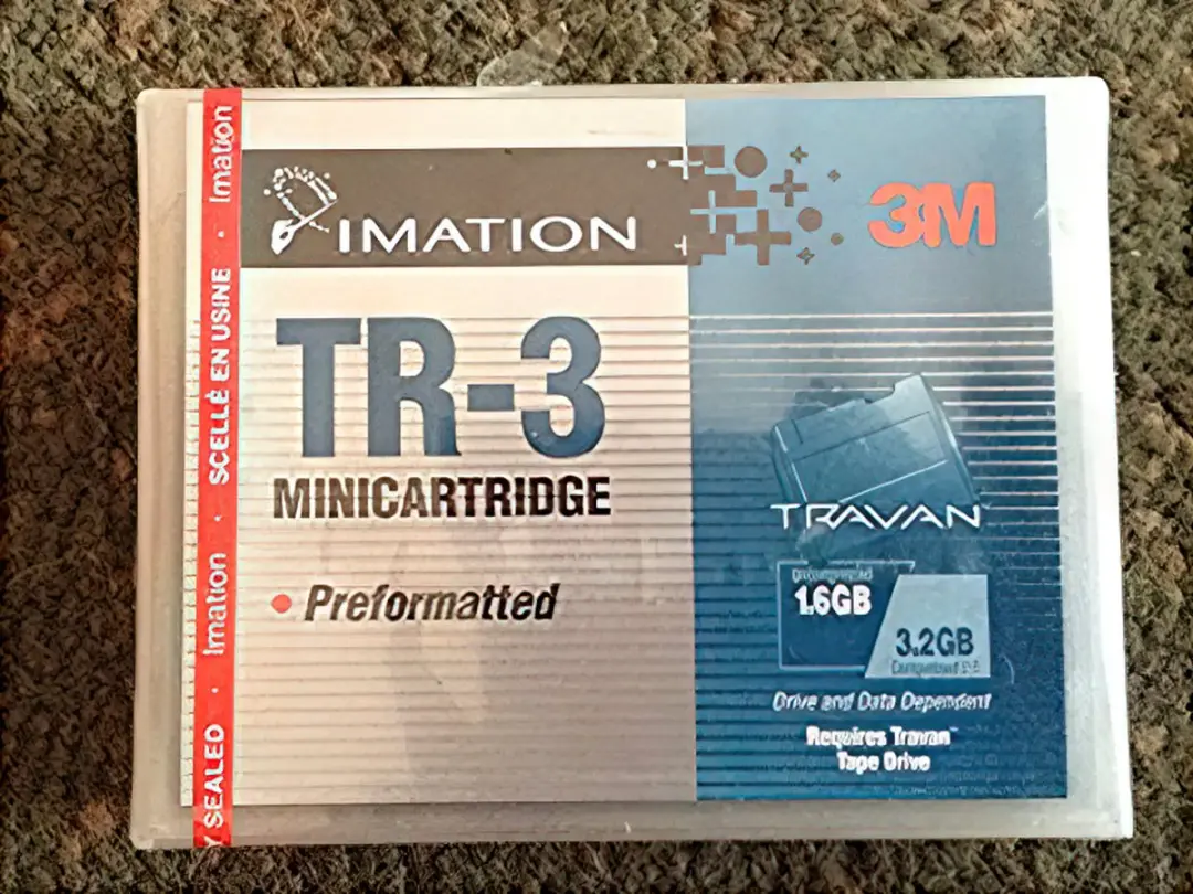 3M TR-3 MiniCartridge Preformatted