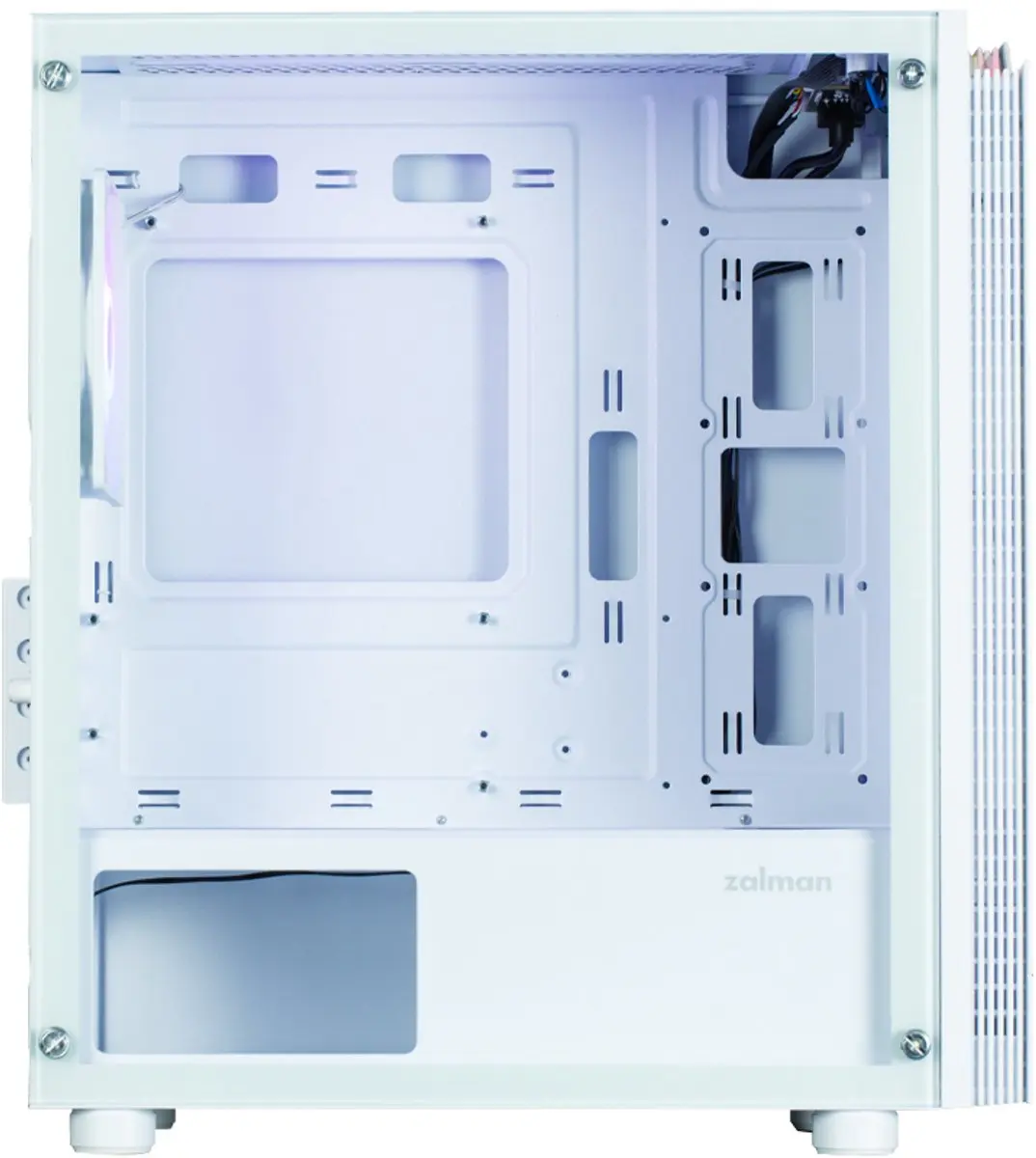 Zalman T4 PLUS Mini Tower - Wit