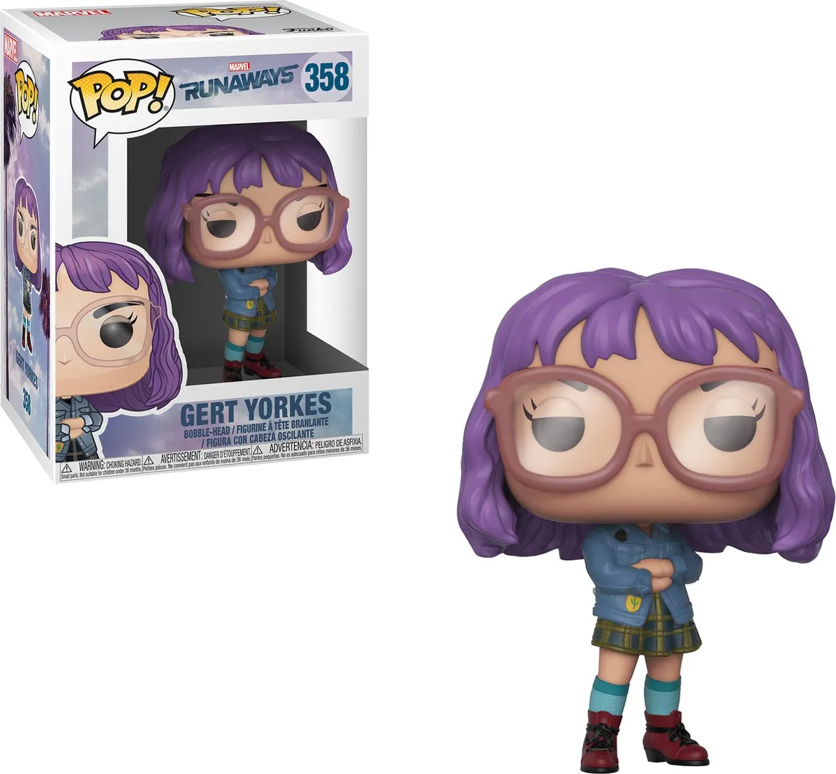 Funko Pop! Runaways Gert Yorkes #358 Verzamelfiguur