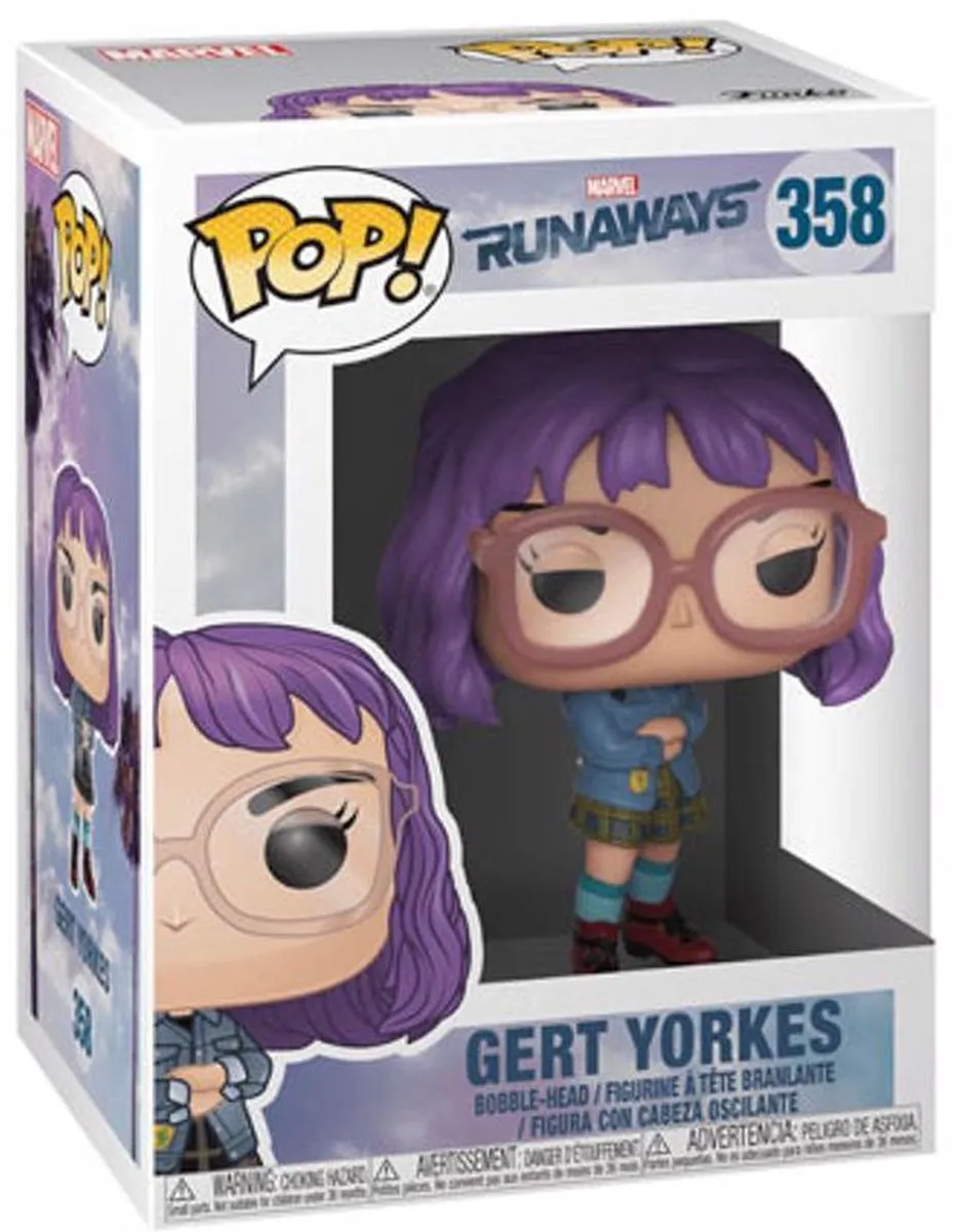 Funko Pop! Runaways Gert Yorkes #358 Verzamelfiguur - 10cm - Multi