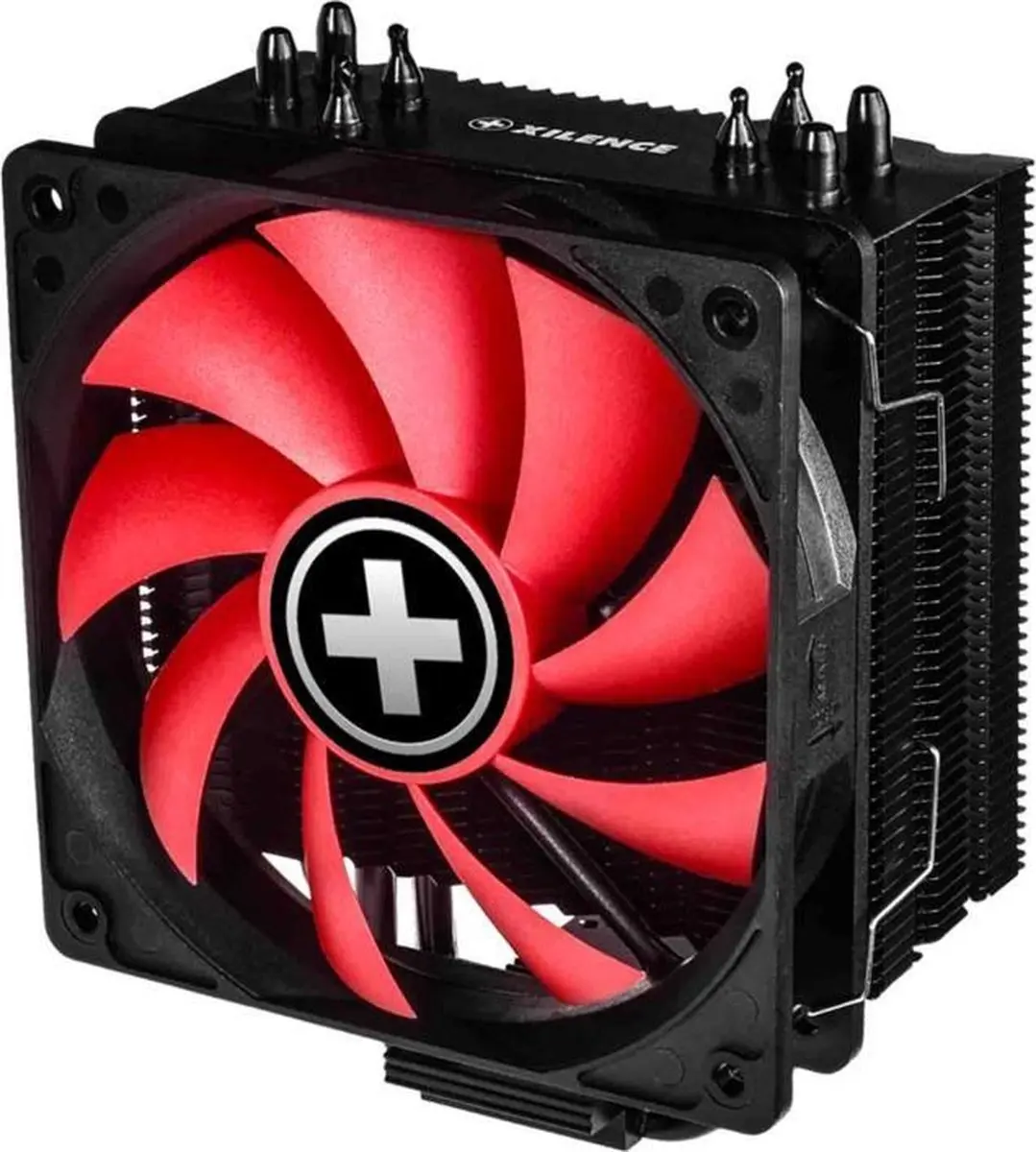 Xilence M704 Processor Koeler XC051 - 12mm - Zwart/Rood