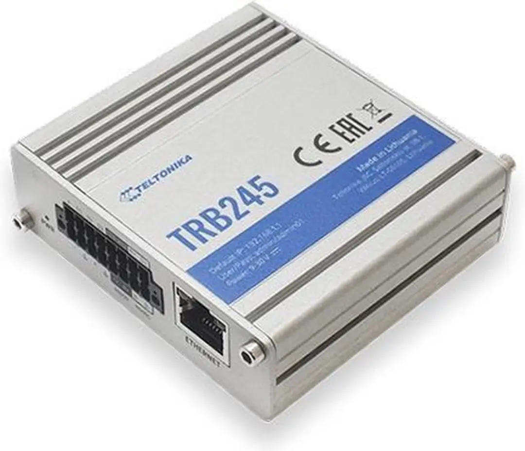 Teltonika TRB245000000 Gateway 10/100 Mbit/s - Wit/Blauw