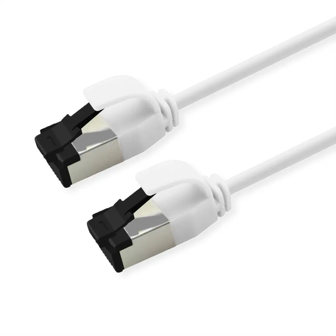 Roline U/FTP Patchkabel Cat.8 Klasse I - 0,3m Wit
