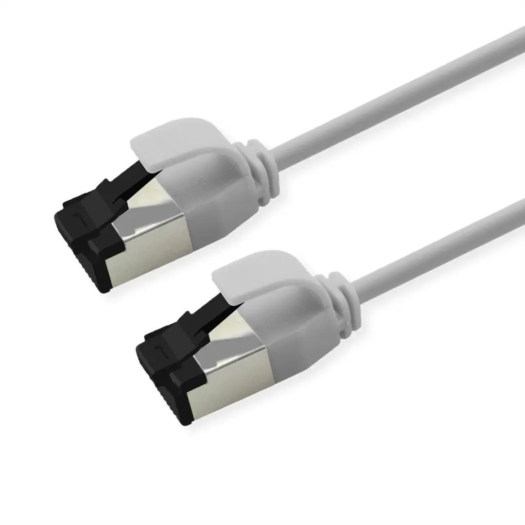 Roline U/FTP Patchkabel Cat.8 Klasse I - 0,3m Wit