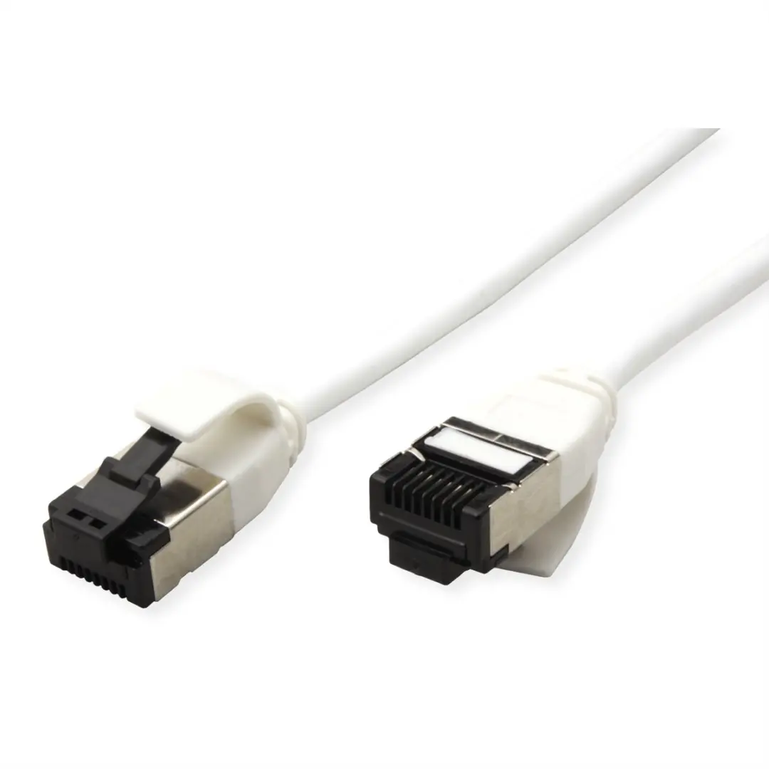 Roline U/FTP Patchkabel Cat.8 Klasse I - 0,3m Wit