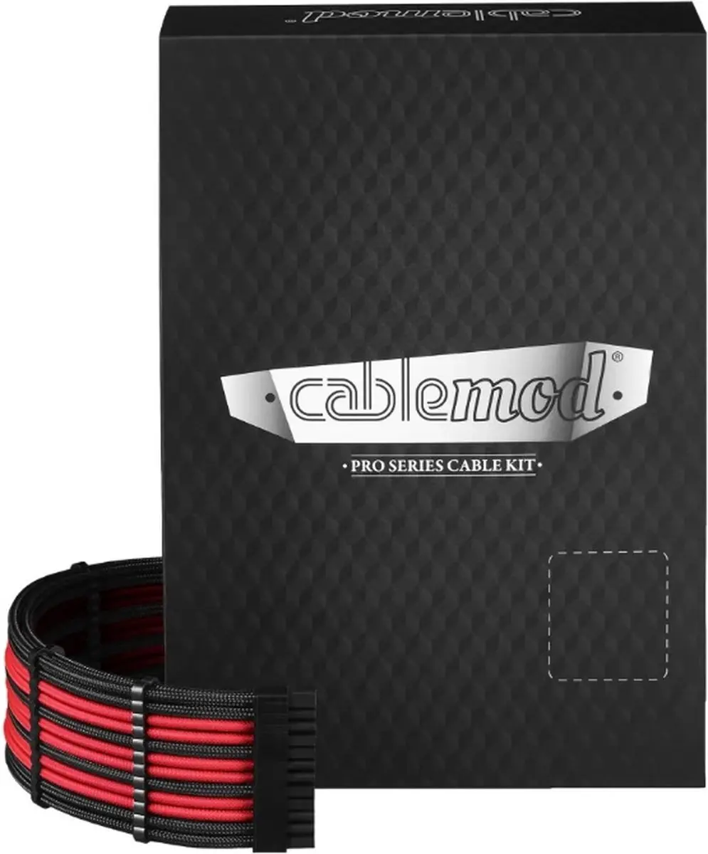 CableMod PRO ModMesh C-Series CM-PCSR-FKIT-NKKR-R Voedingskabelkit