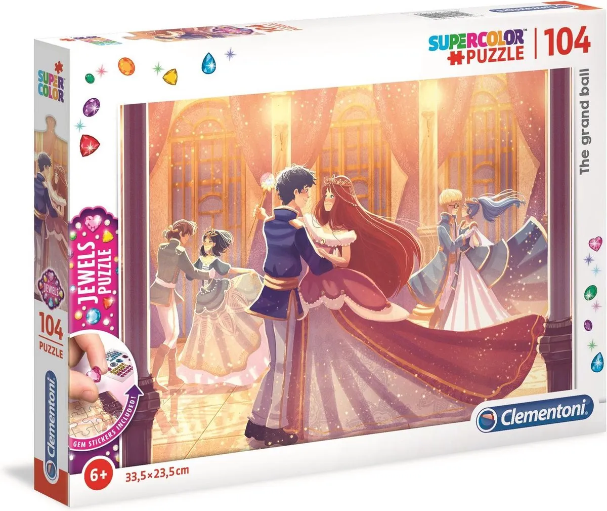 Clementoni The Grand Ball Junior Legpuzzel 104 Stuks - Multi