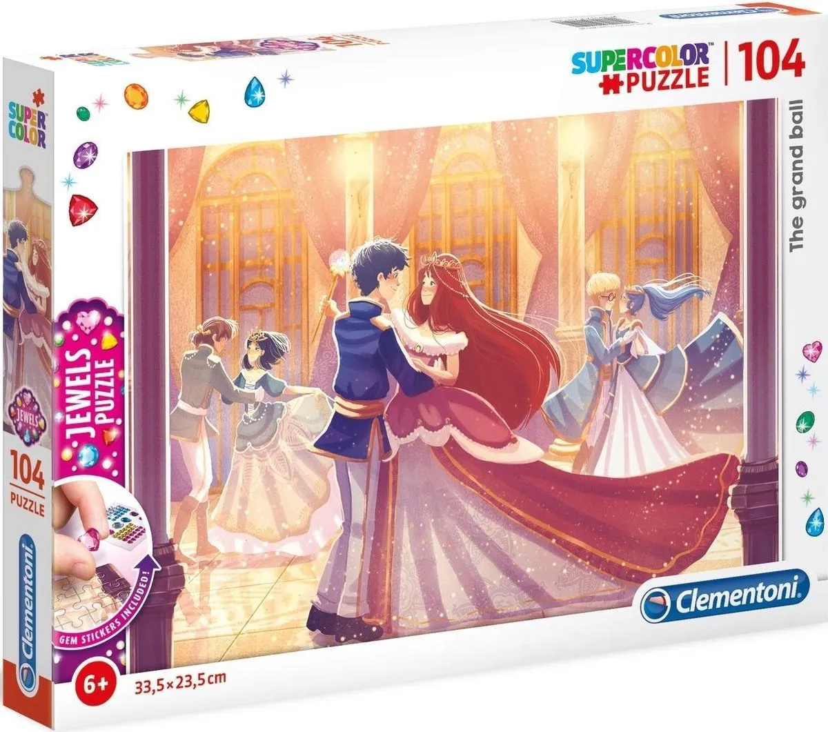 Clementoni The Grand Ball Junior Legpuzzel 104 Stuks - Multi