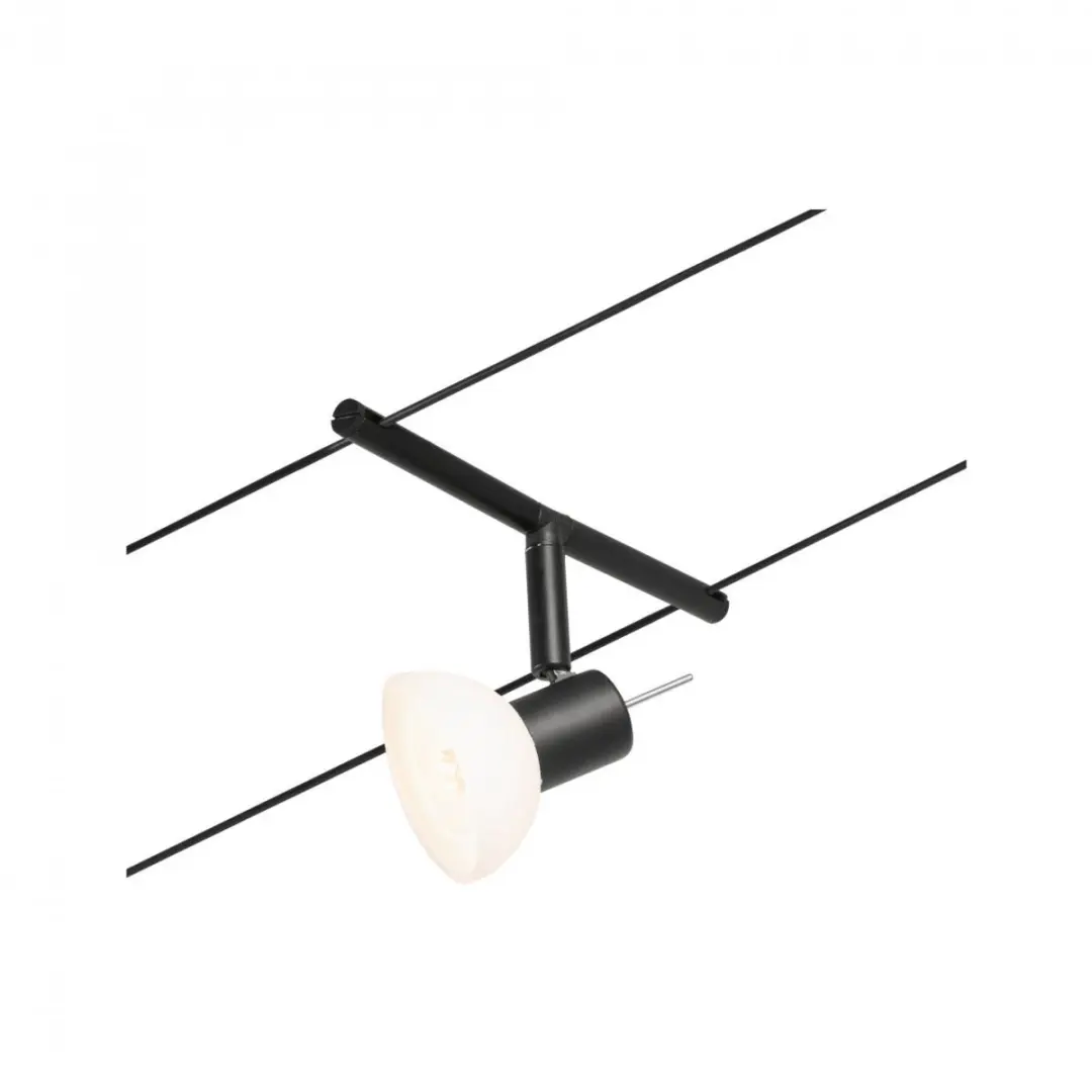 Paulmann 94450 Kabelsysteem GU5.3 - 5 Stuks - Zwart/Chroom