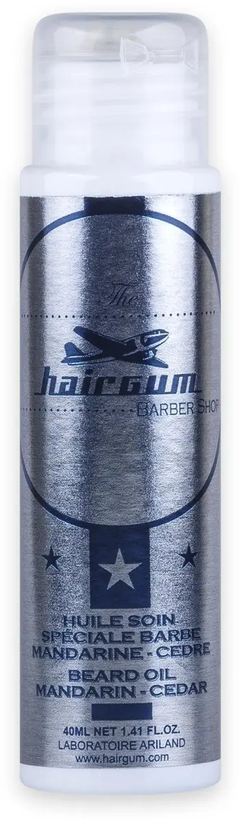 Hairgum Baardolie Mandarijn-Cedar 40ml - 3 Stuks