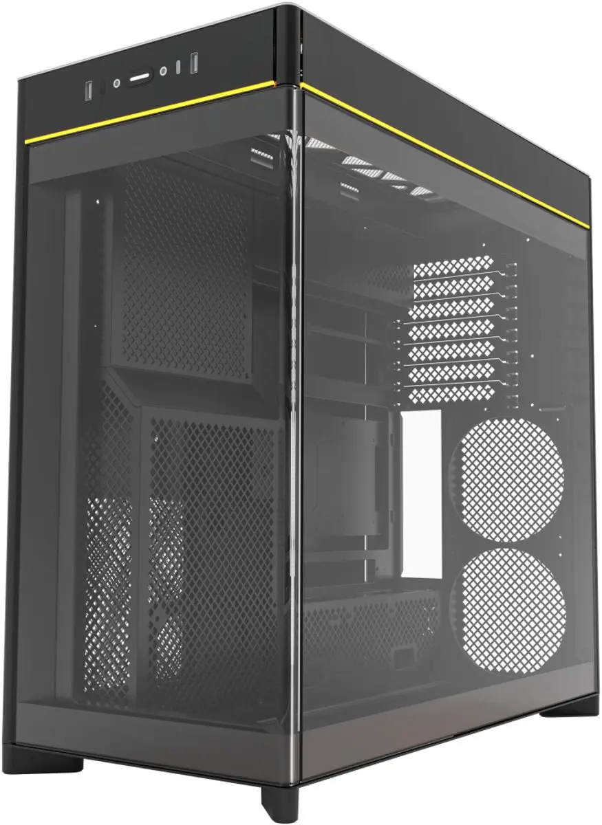 Montech HS02 Midi Tower - Zwart