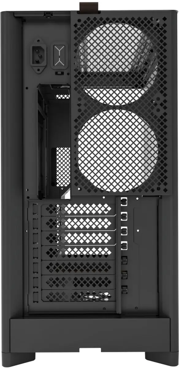 Montech HS02 Midi Tower - Zwart