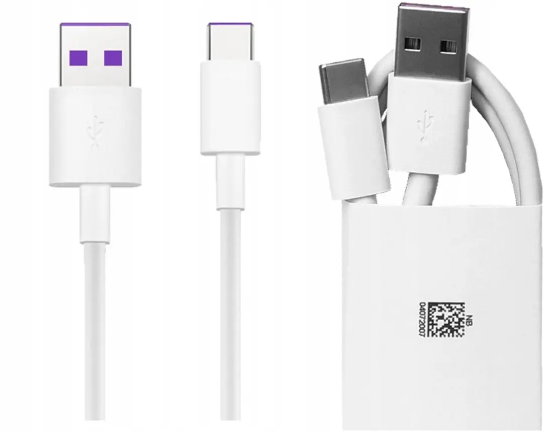 Huawei AP71 USB-C Laadkabel 5A Wit 1m