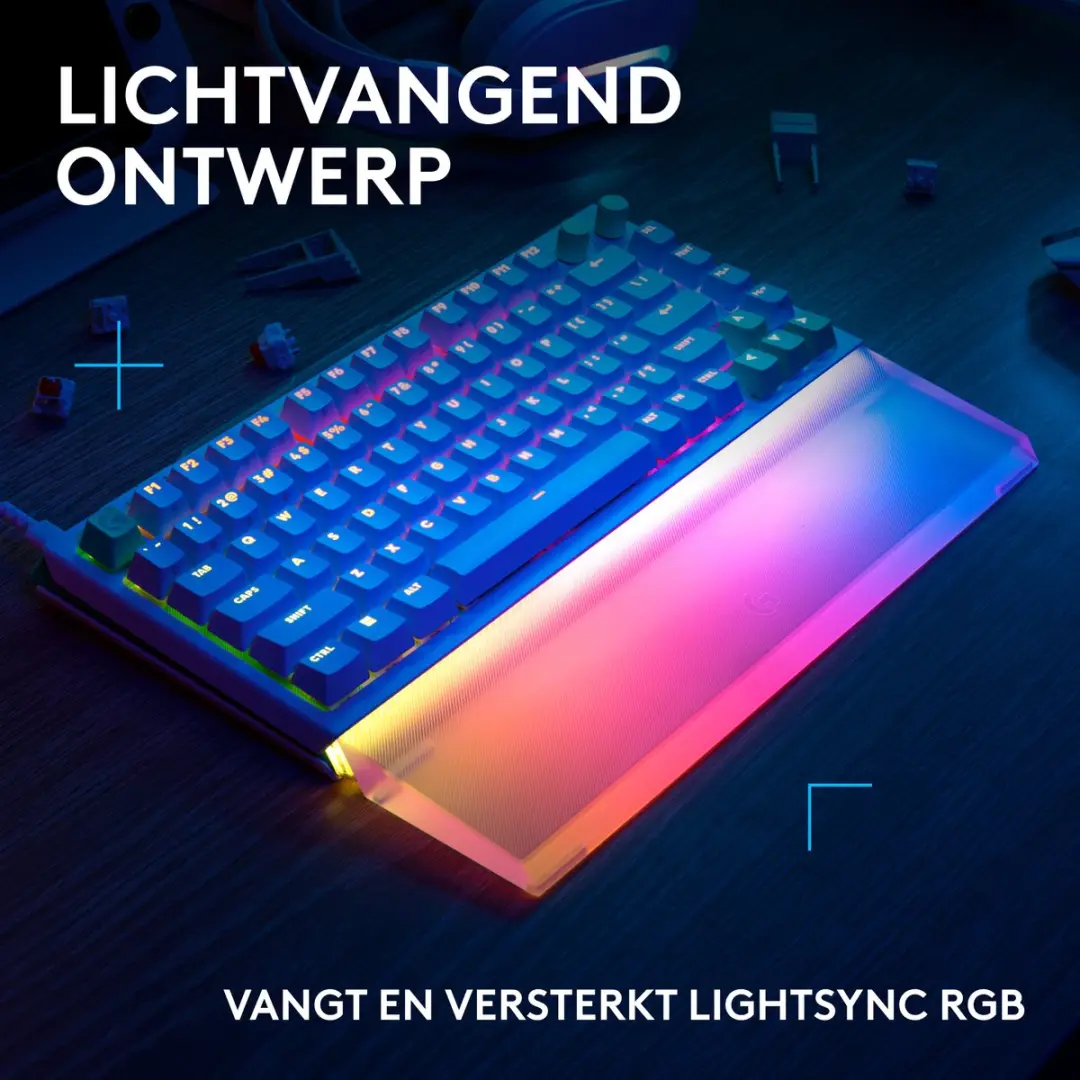 Logitech G512 X Palm Rest 75 - Acryl - RGB