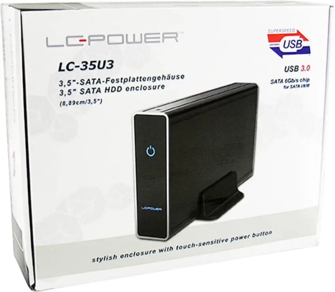 LC Power LC-35U3 Externe Behuizing 3.5 inch - Zwart