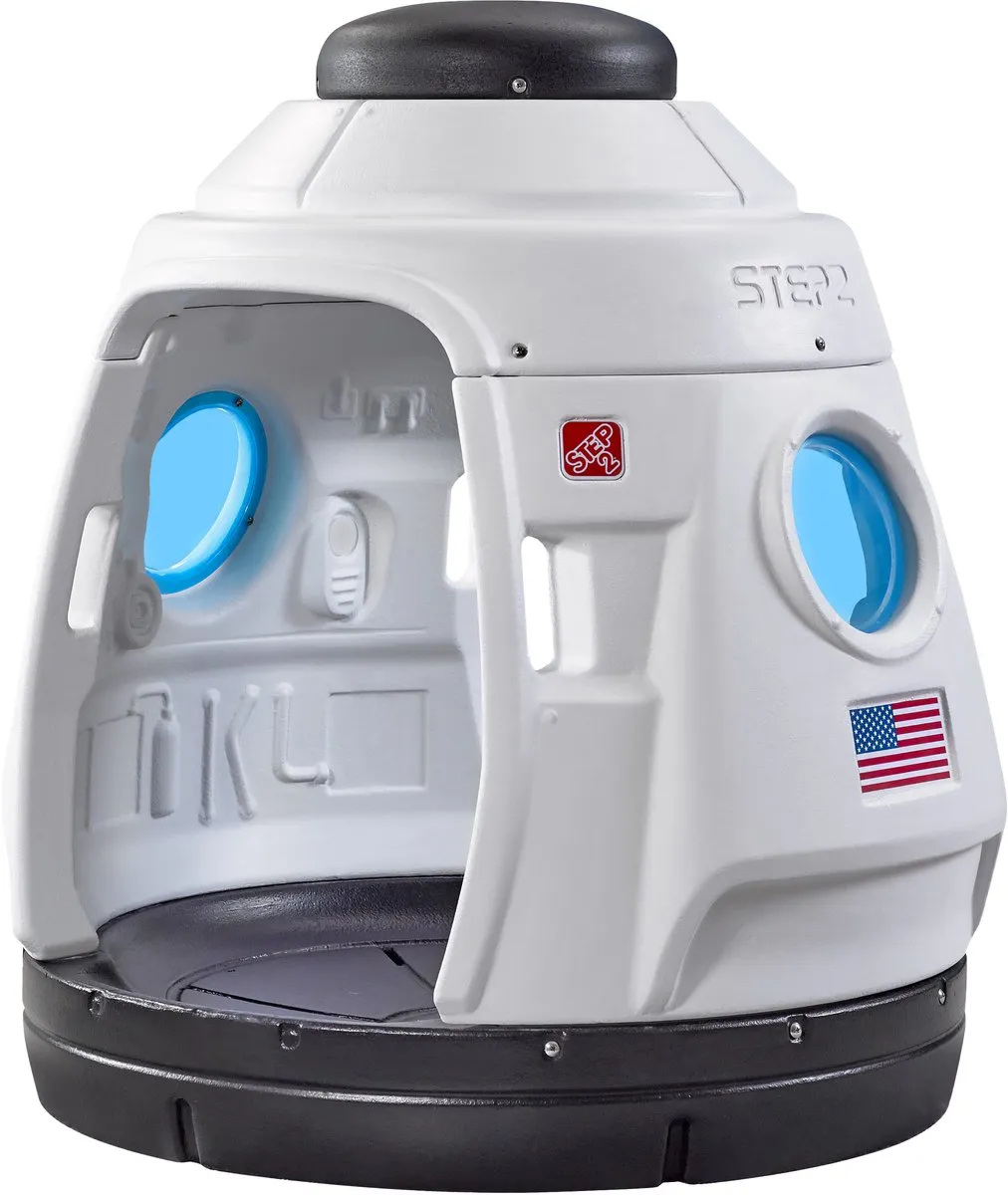 Step2 Space Capsule Swing Raketspeelhuisje - 2-persoons - Zwart/Wit