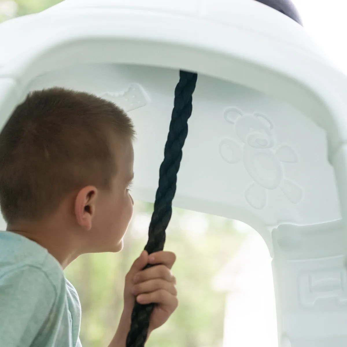 Step2 Space Capsule Swing Raketspeelhuisje - 2-persoons - Zwart/Wit