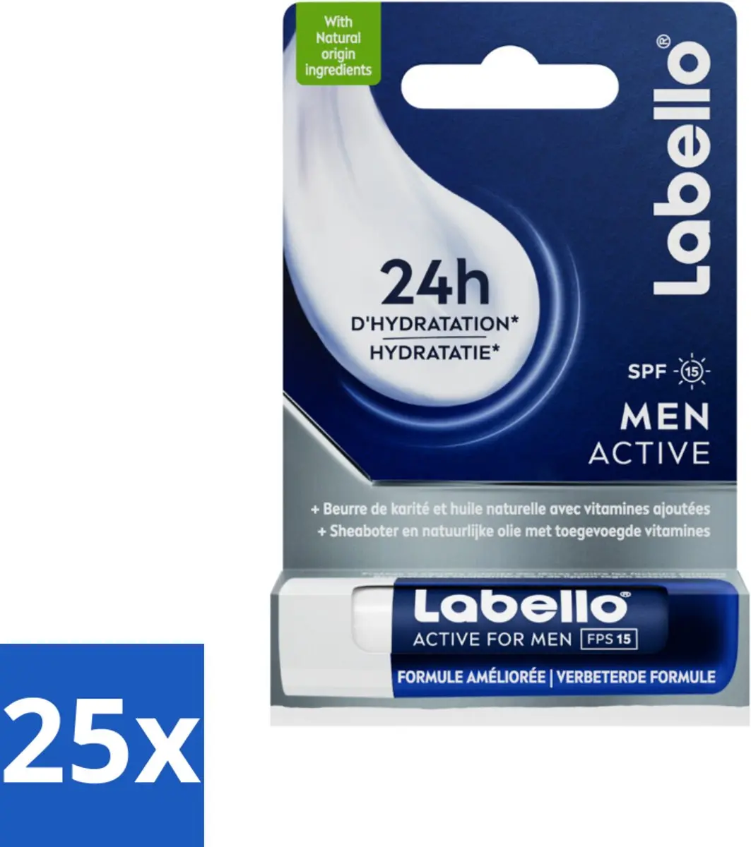 Labello Active For Men Lippenbalsem SPF 15