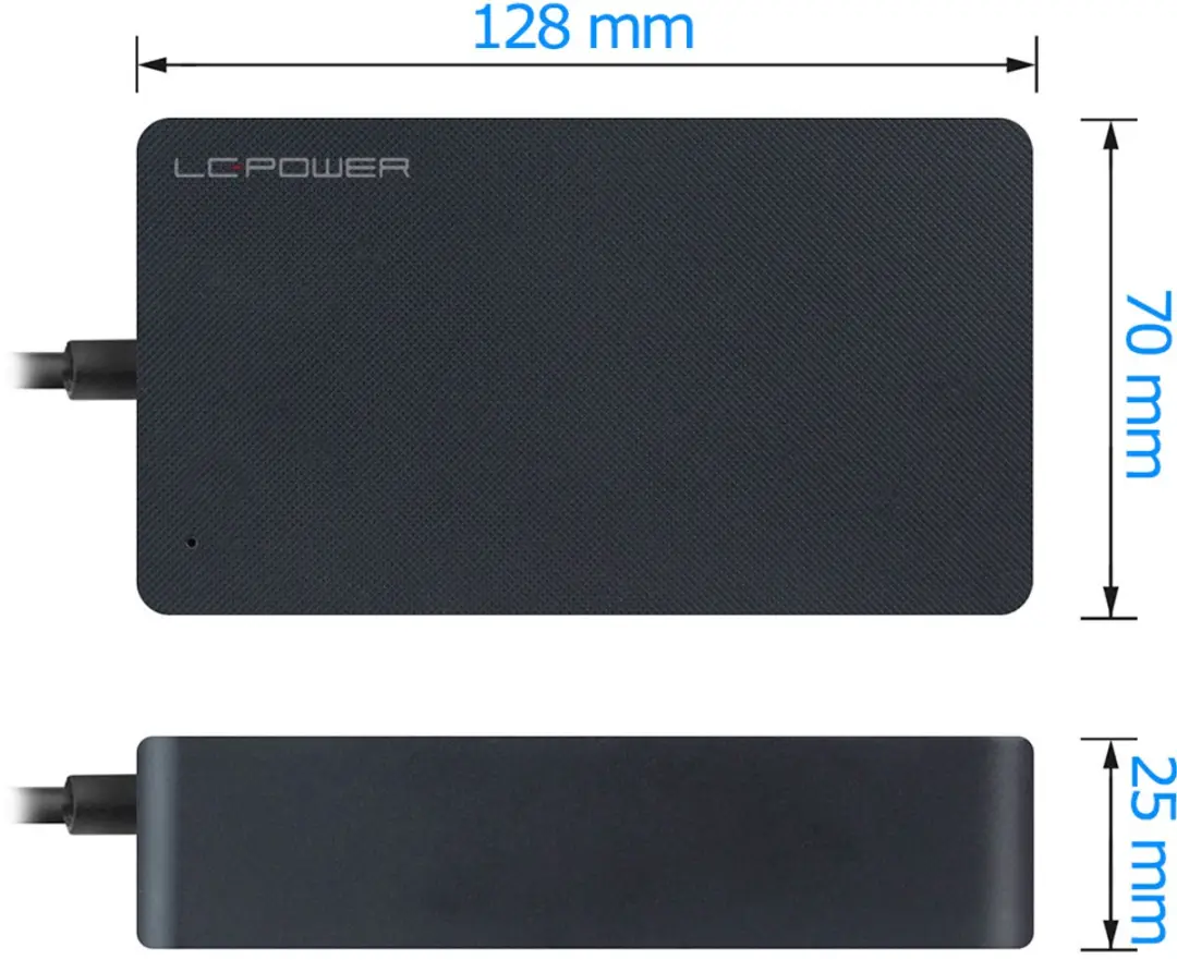 LC Power LCNB-PRO-140-C USB-C Oplader 140W