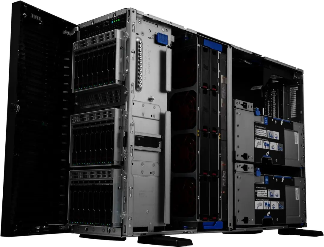 HPE ProLiant ML350 Gen11 P71671-425 Server - 1,92TB - 64GB DDR5 - 4x Ethernet