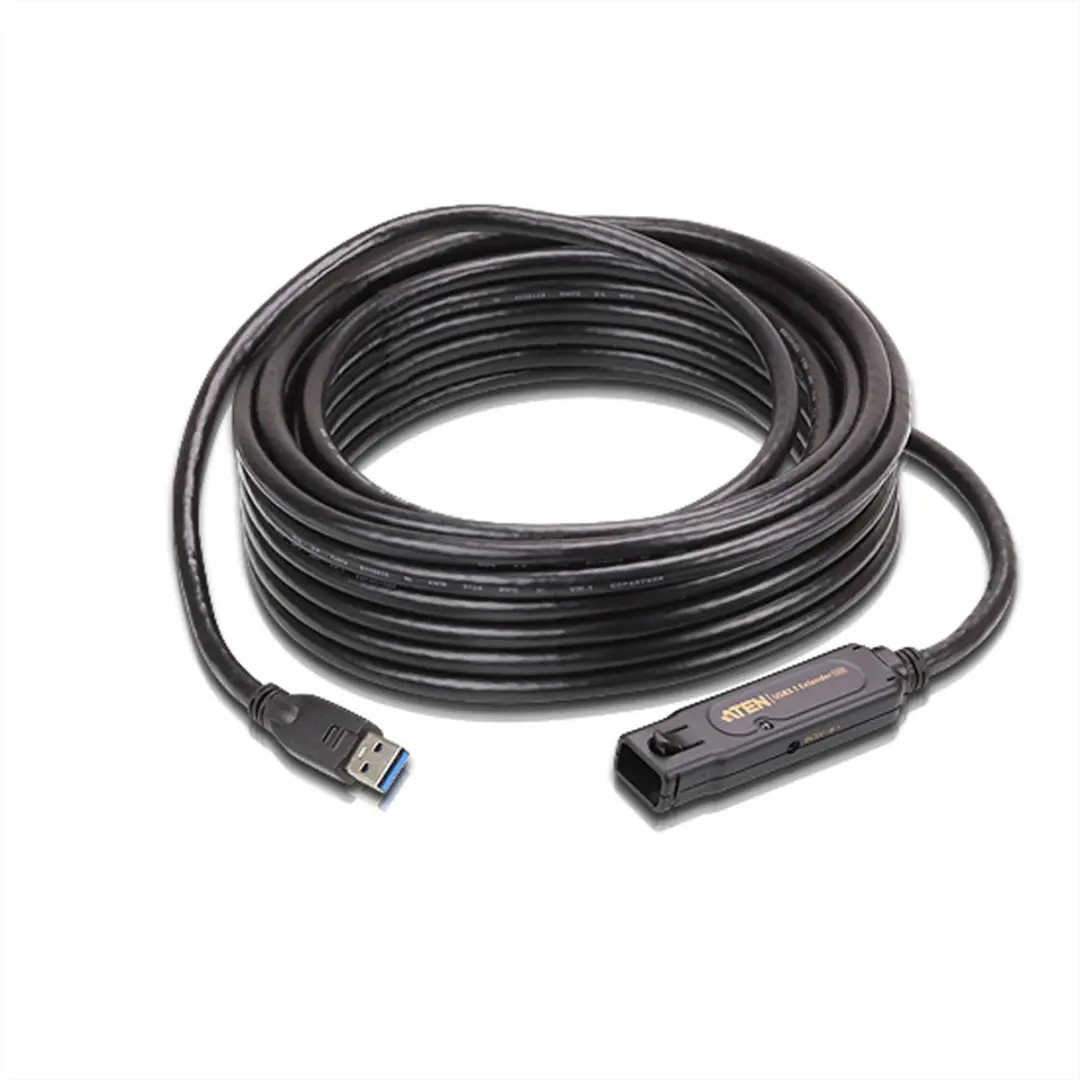 Aten UE3310 USB 3.1 Verlengkabel - 10m - Zwart