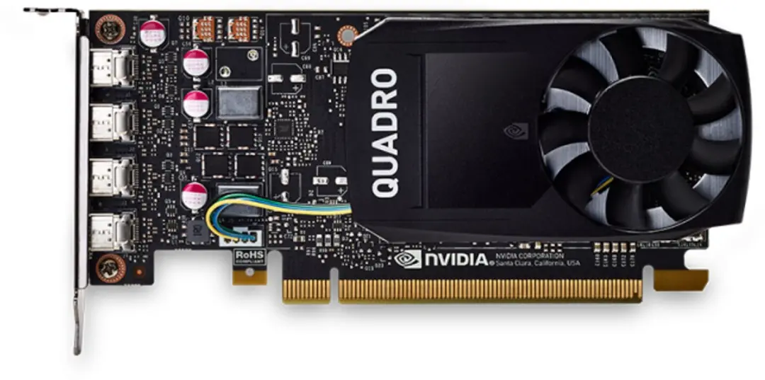 PNY Quadro P1000 VCQP1000-PB Videokaart - 4GB GDDR5