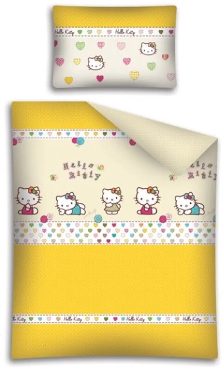 Hello Kitty Kinderbeddengoed 100x120cm