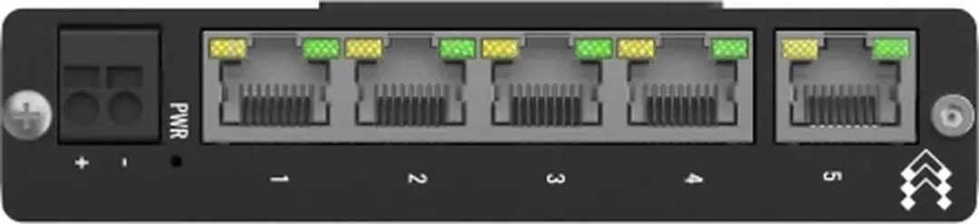 Teltonika TSW114 Ethernet Switch - Zwart
