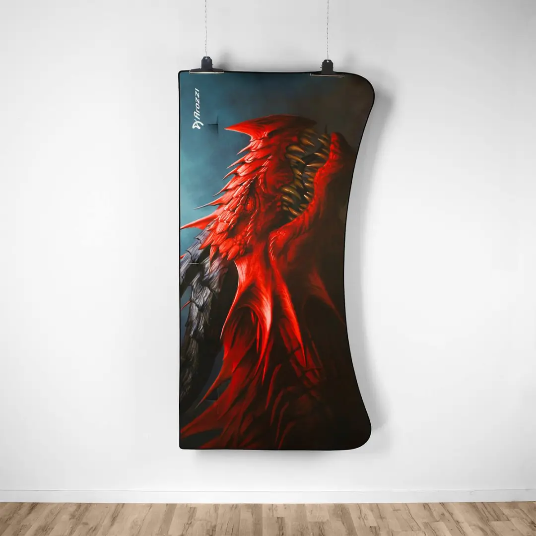 Arozzi Arena Gaming Muismat Rode Draak 160cm