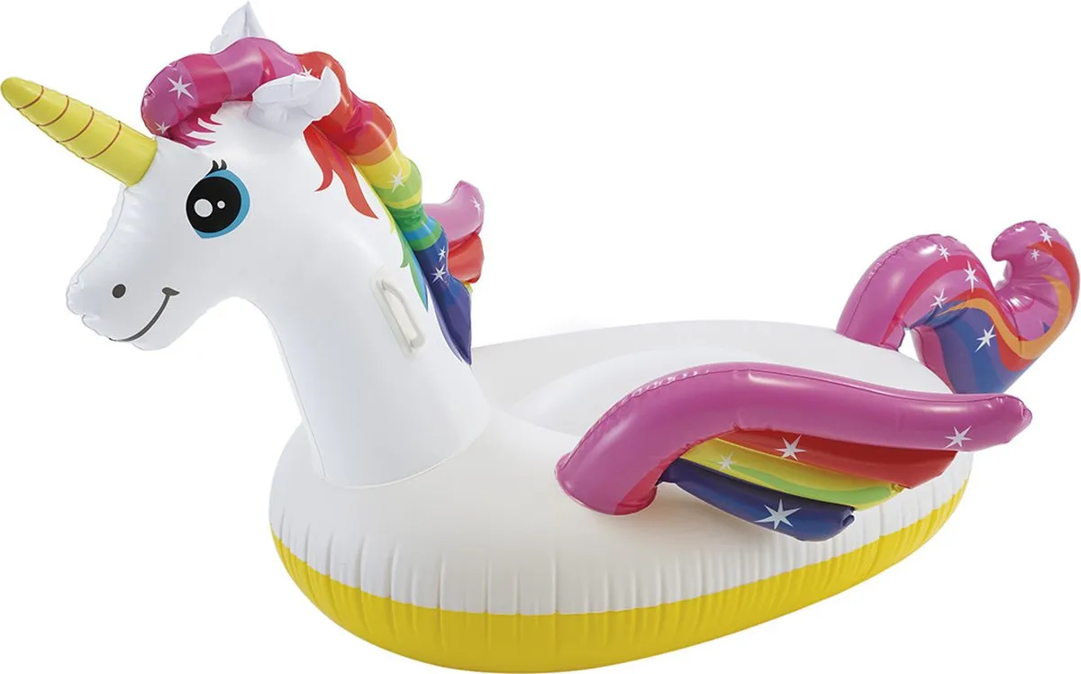 Intex Opblaas Eenhoorn Floatie 201x149x97cm