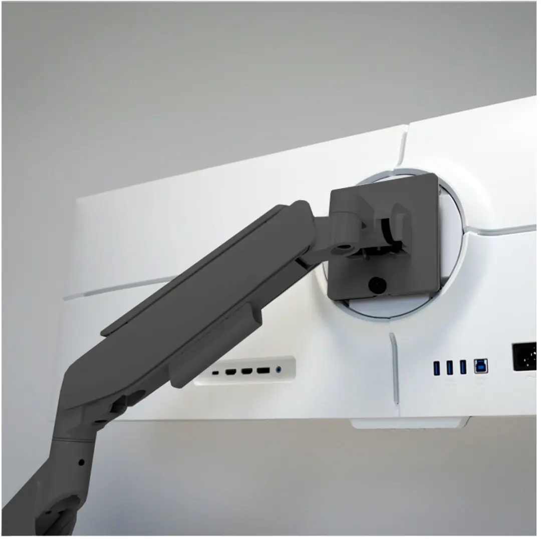 LC Power Ergo Monitorbeugel Gasveer 49" - Zwart - VESA 75x75/100x100