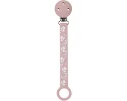 Nattou Silicone Fopspeenketting - 21cm - Mokka Patroon