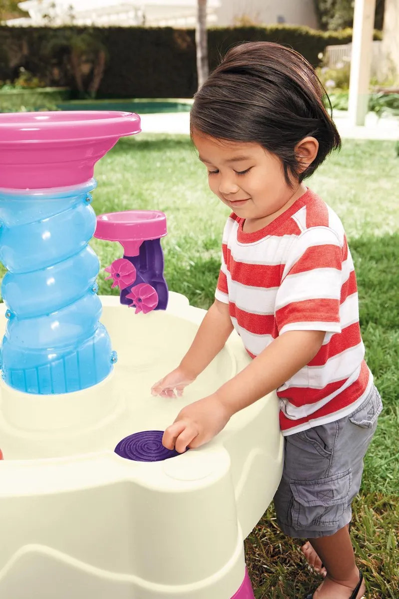 Little Tikes Spiralin' Seas Watertafel - Roze - afbeelding 6 van 6