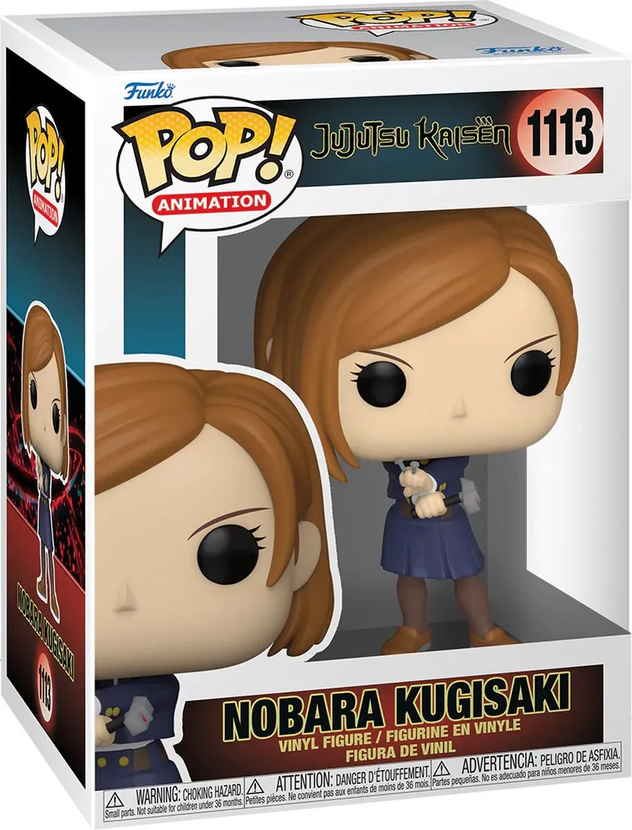 Funko Jujutsu Kaisen POP! Nobara F61361 Verzamelfiguur - 9cm - Multicolor