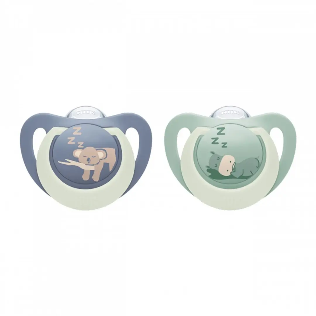 NUK First Choice Night Fopspeen Siliconen 6-18m