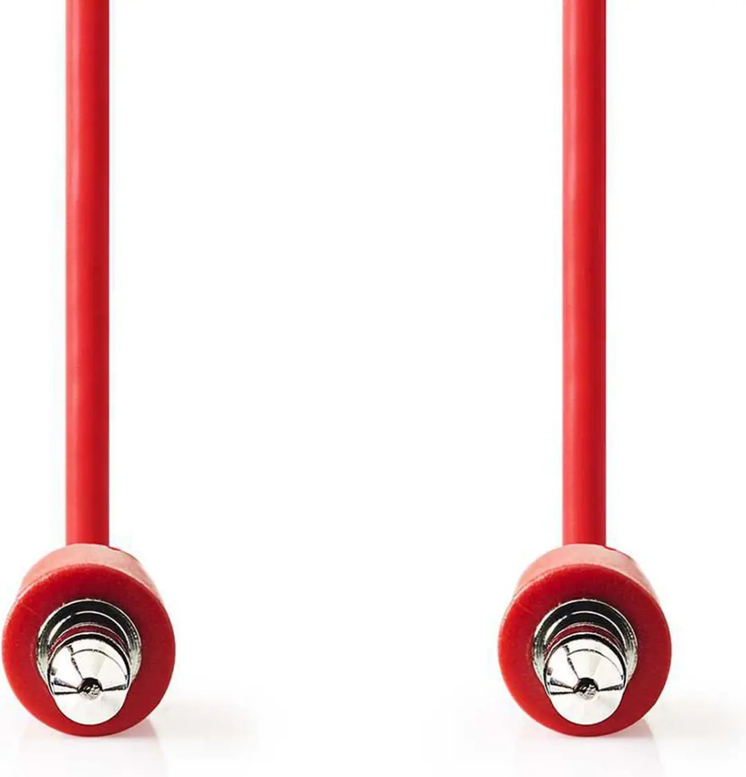 Nedis Stereo-Audiokabel 3,5mm M-M 1m - Rood