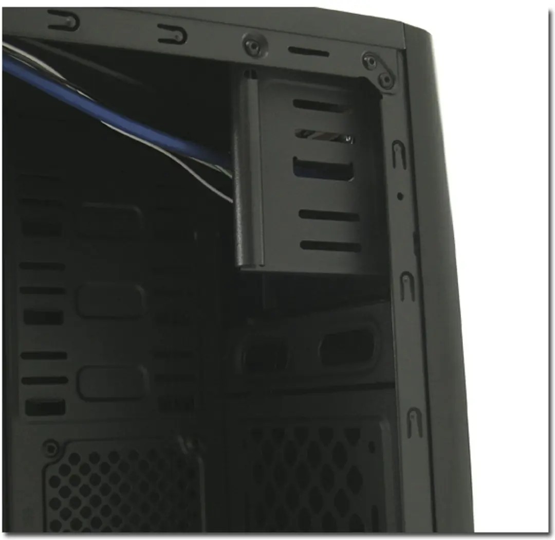 LC Power 7038B Midi Tower - Zwart