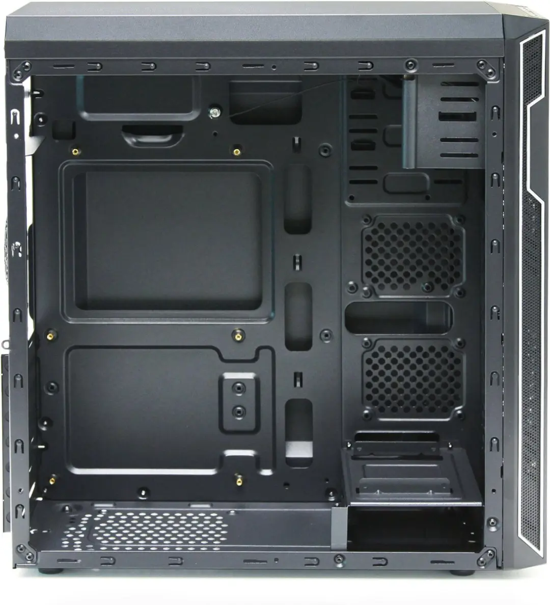 LC Power 7038B Midi Tower - Zwart