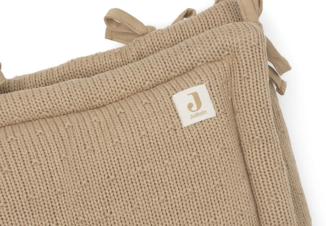 Jollein Boxbumper 180x30cm Sprinkle Knit - Hazel