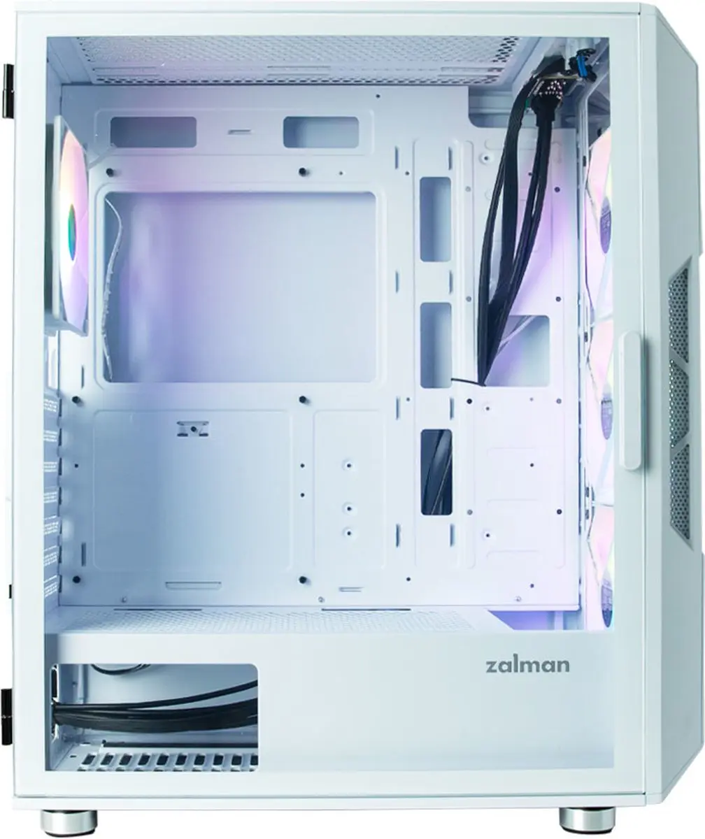 Zalman i3 Neo ARGB Gehuis - 3x 2.5" + 2x 3.5" - Wit
